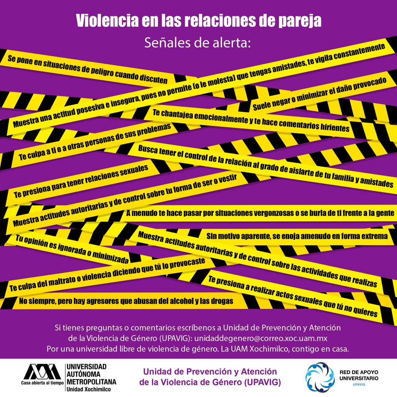 Violencia en las relaciones de pareja – Unidad de Prevención y Atención de  la Violencia de Género